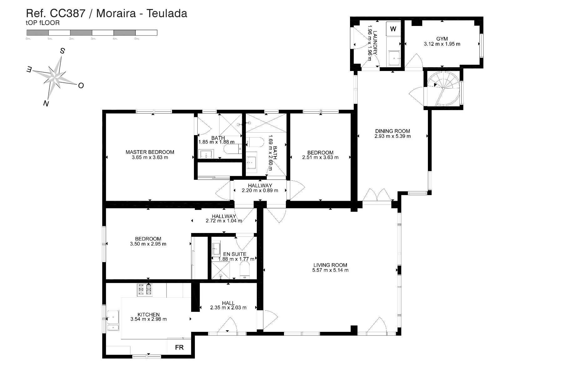 Villa en venta en Moraira, Paichi - 5 habitaciones, piscina privada