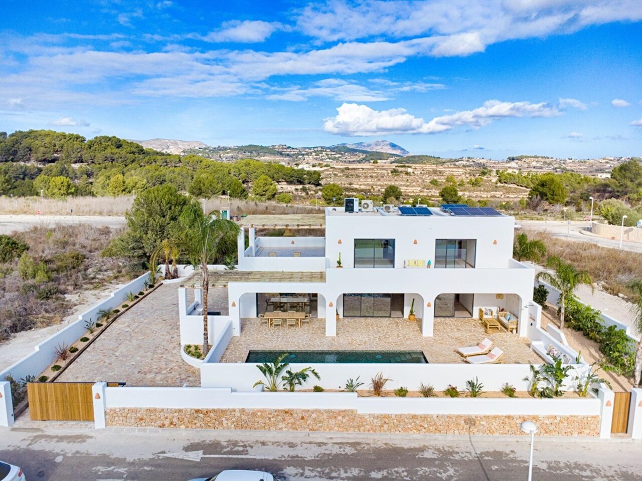 Chalet ibicenco a la venta en Moraira