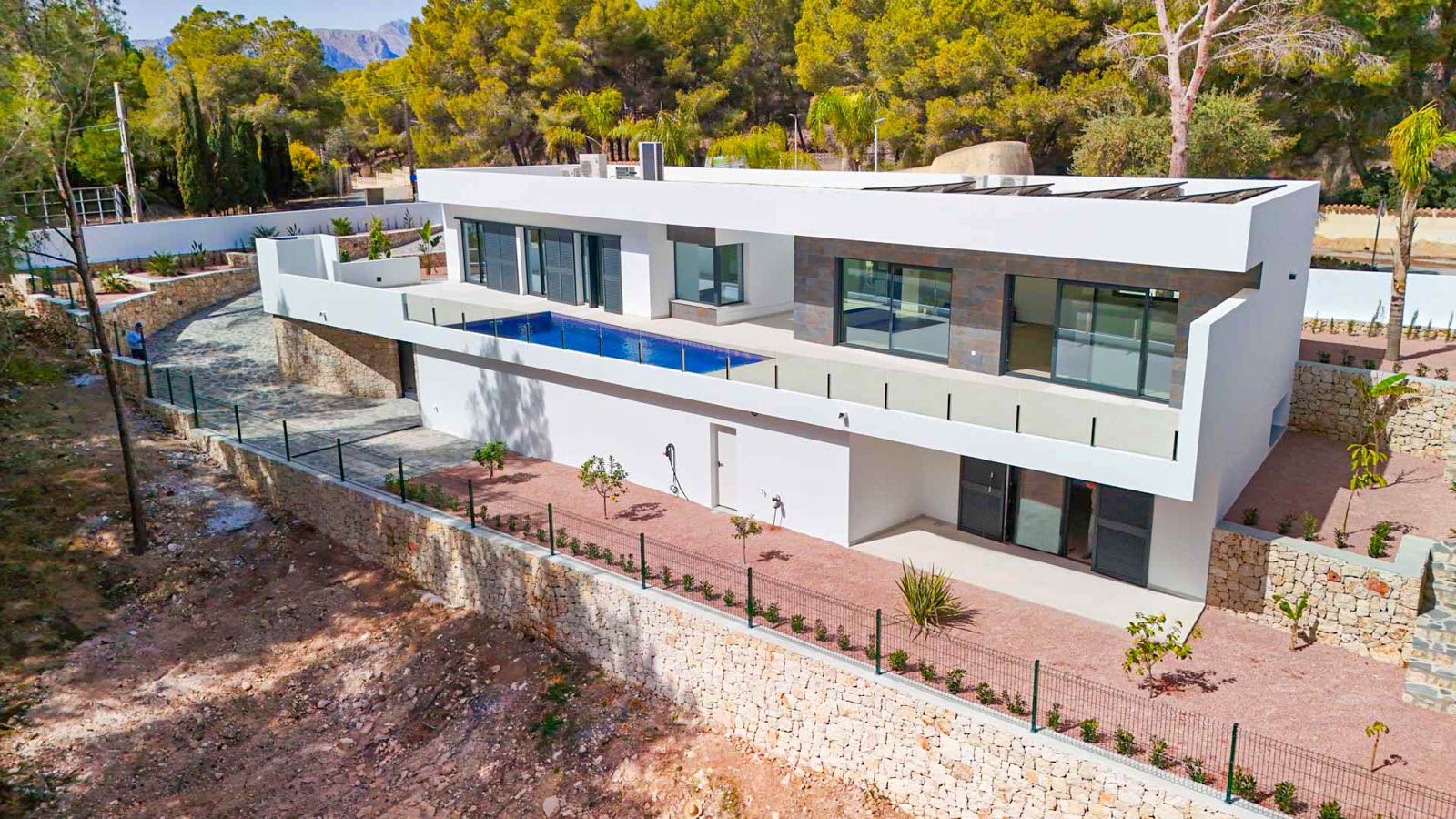 Chalet de obra nueva a la venta en La Fustera