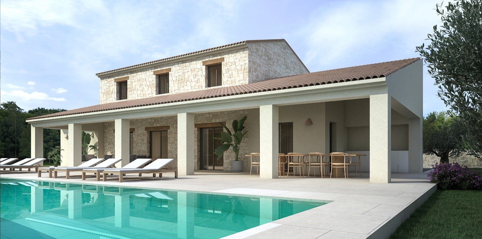 Luxe finca te koop in Moraira