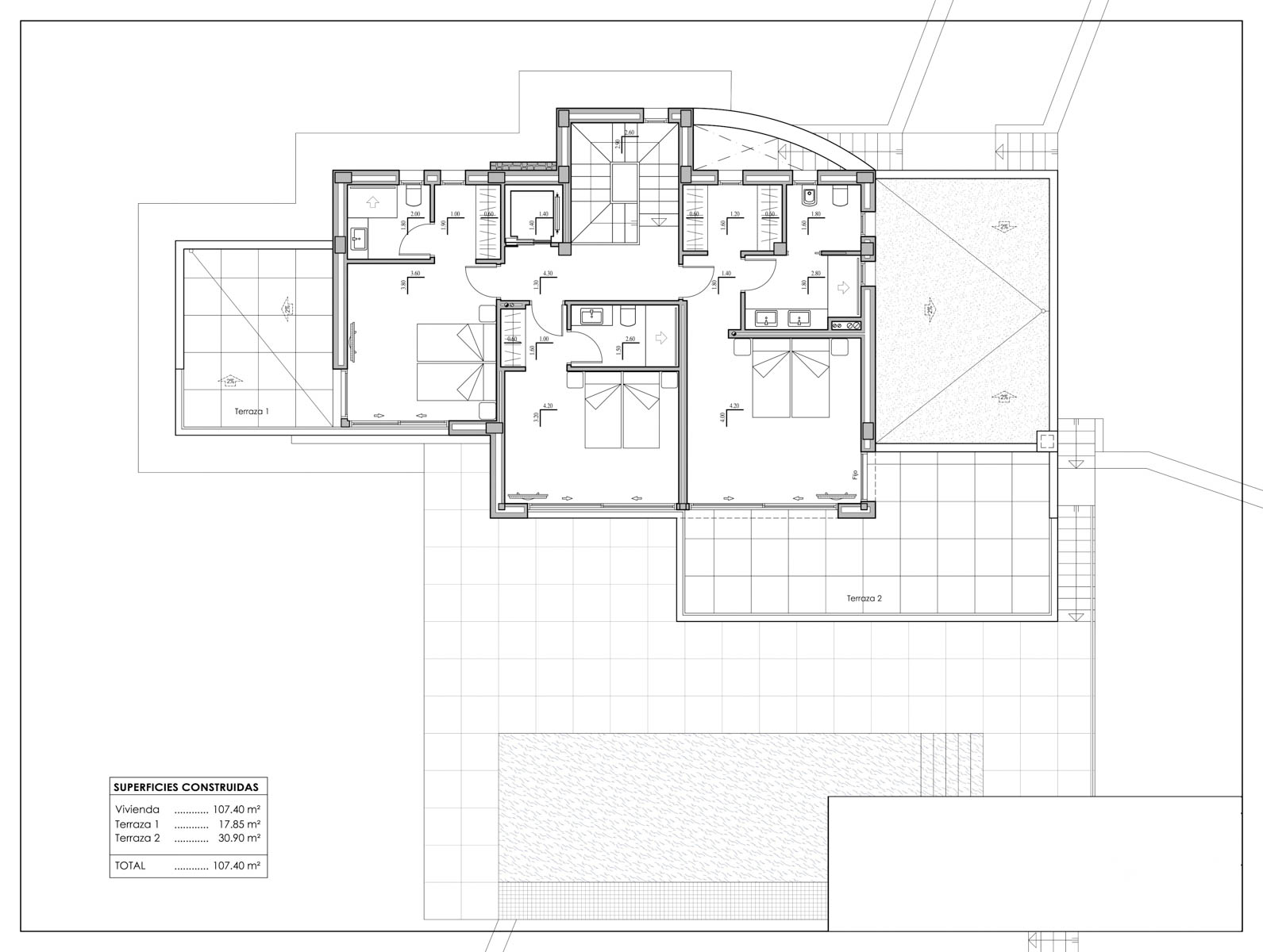 New construction project in El Portet