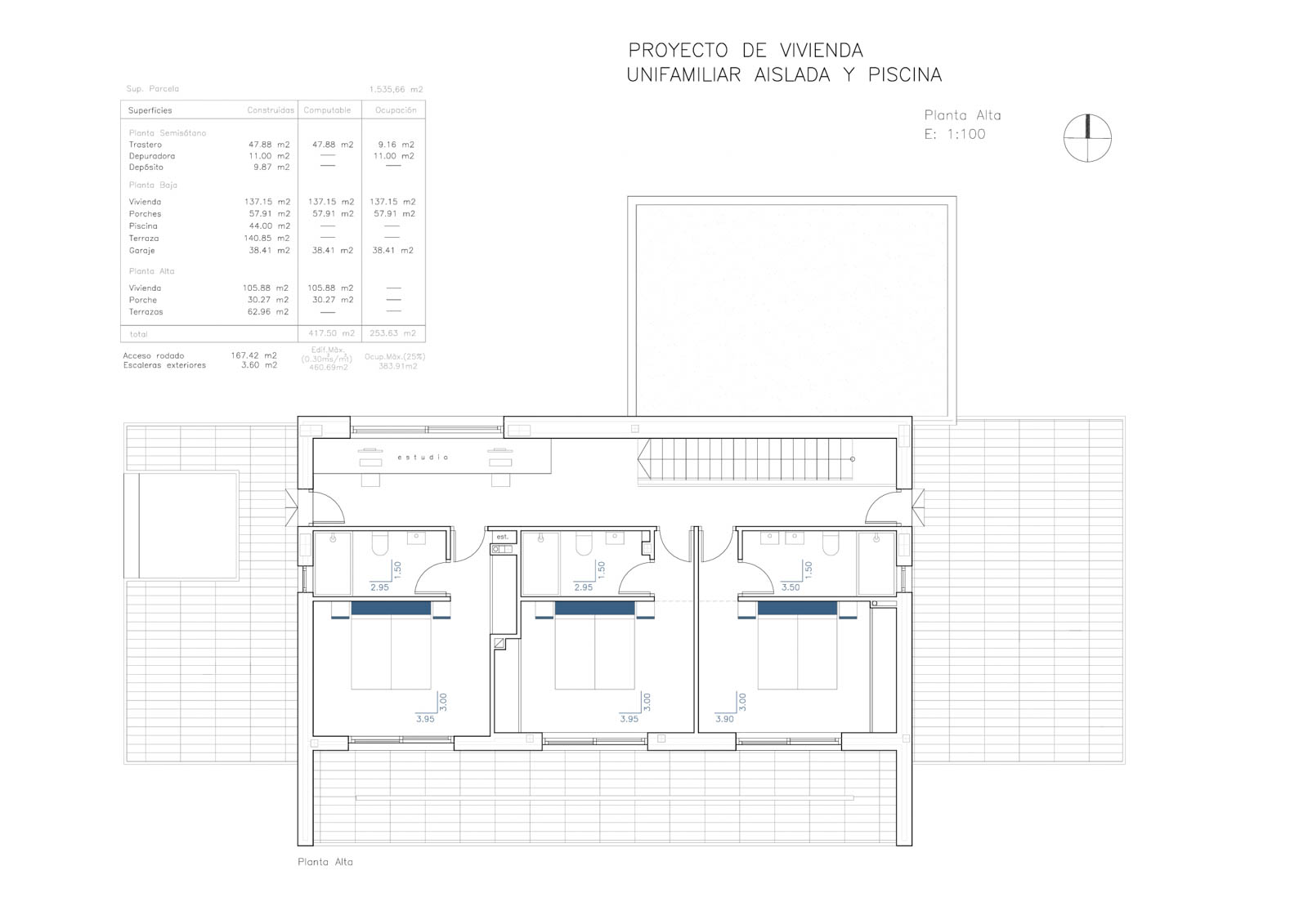Proyecto a poca distancia de la playa