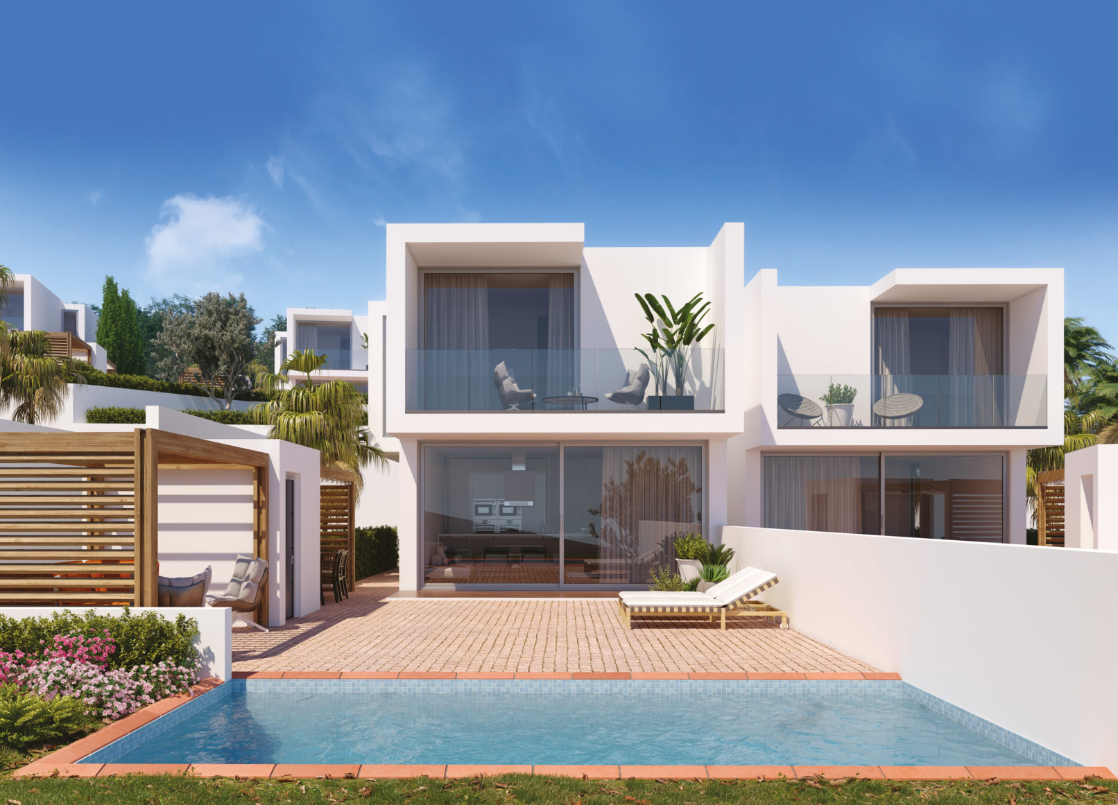 New construction villa in El Portet