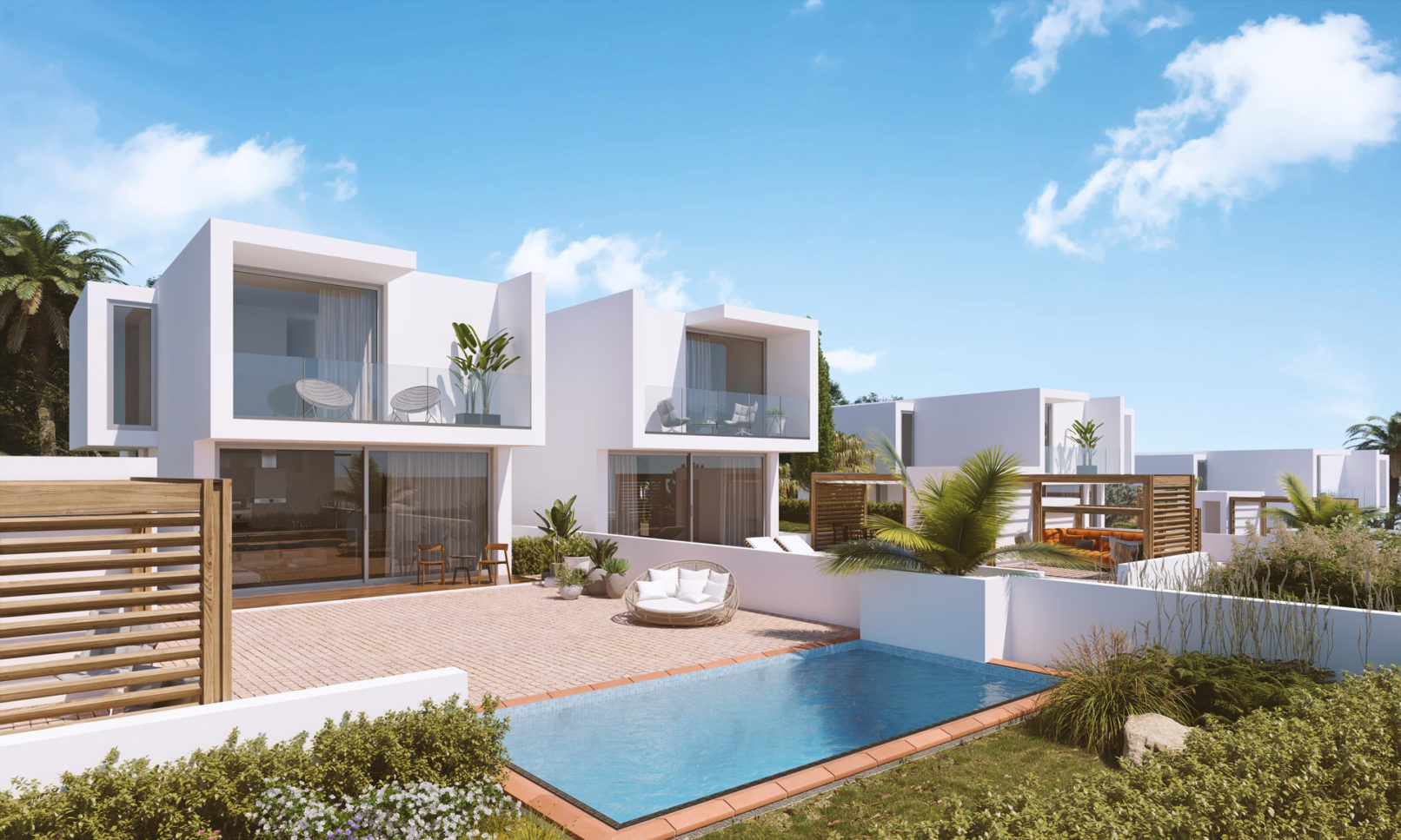 New construction villa in El Portet