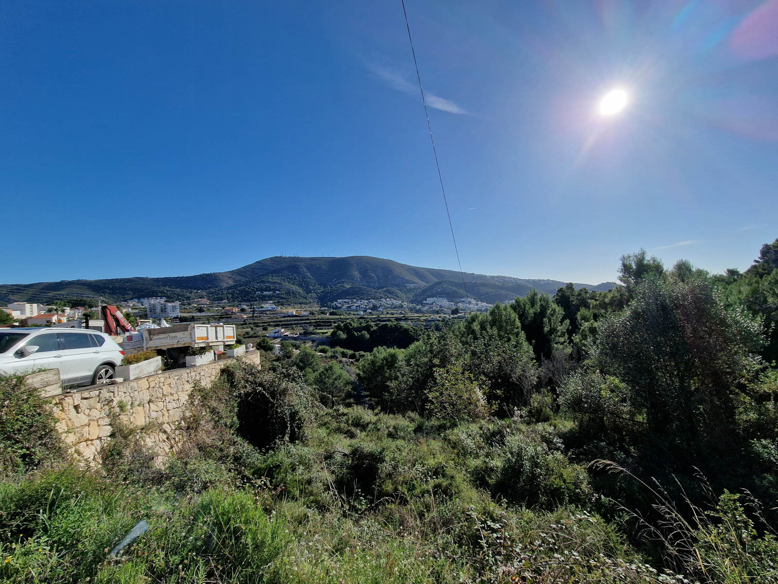 Parcela con vistas al mar en Benitachell