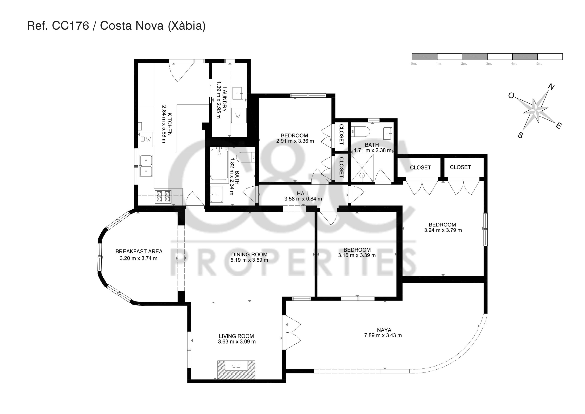 Chalet a la venta en Costa Nova