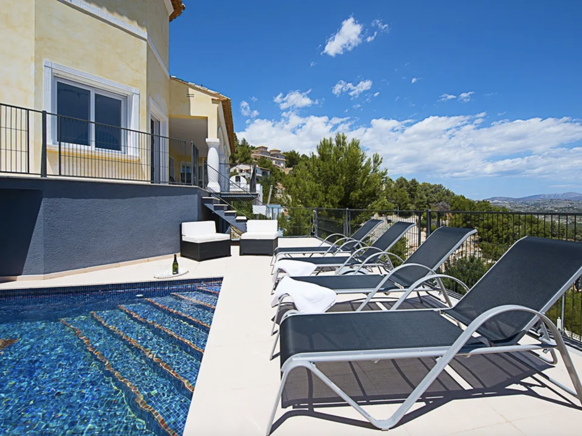 Chalet con vistas al mar a la venta en Calpe