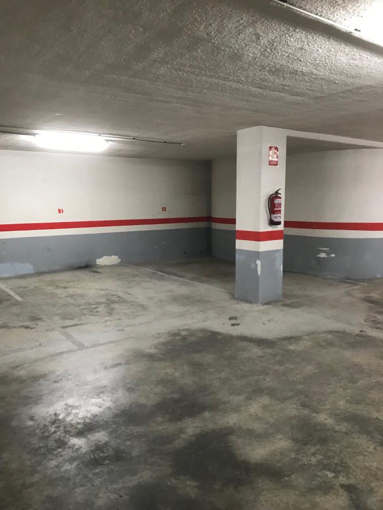 Two parking spaces for sale in Moraira